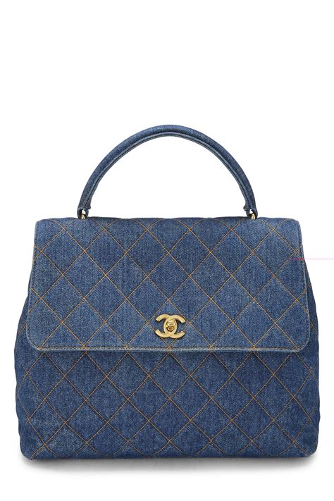 chanel blue quilted|chanel quilted crossbody.